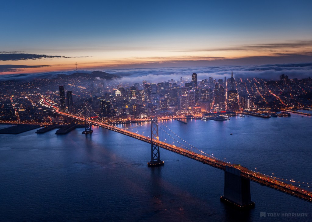 An Evening Above SF - Toby Harriman