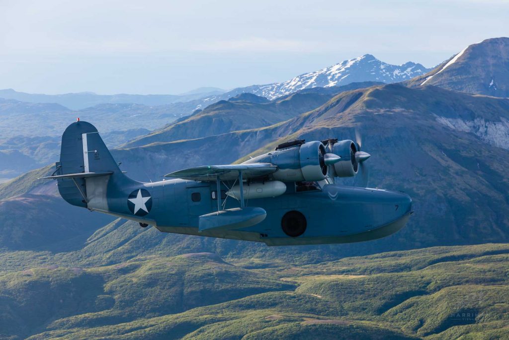 RF5 Grumman Goose Alaska Cliffs Aerial 1 Toby Harriman