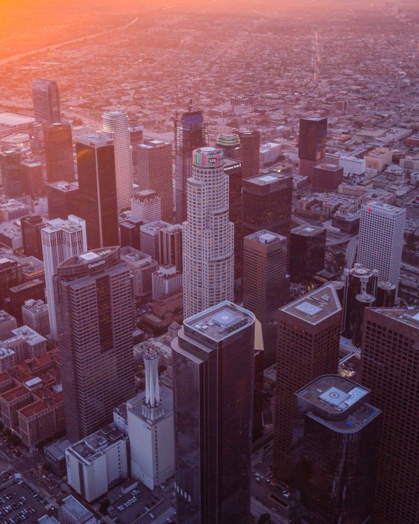 Downtown Los Angeles Aerial Photography - Toby Harriman