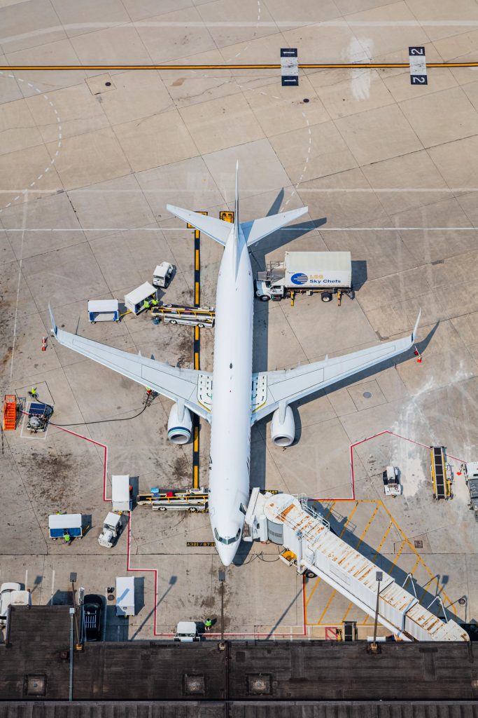 Chicago O'Hare International Airport Toby Harriman Alaska Airl Toby Harriman