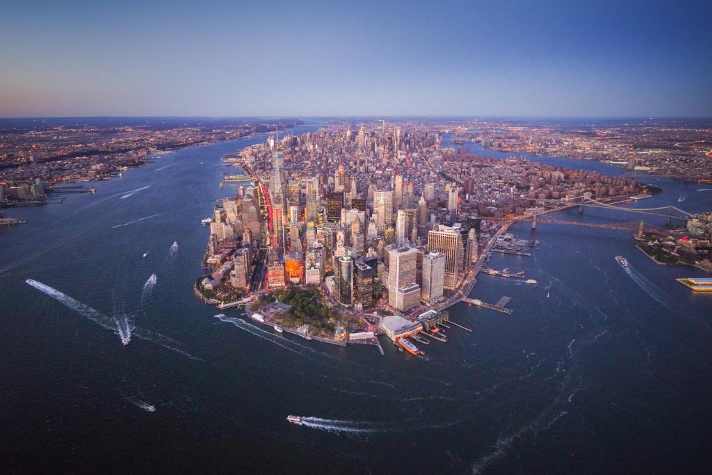 Above New York City - Aerial Fine Art Photography