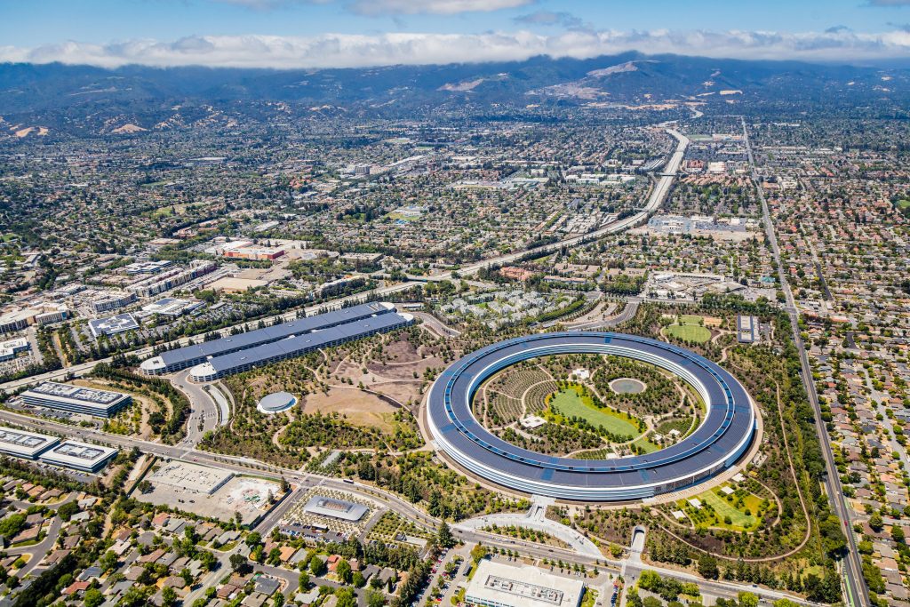 Apple Park Spaceship HQ Aerial - Outdoor Travel Photography by Toby Harriman - 1