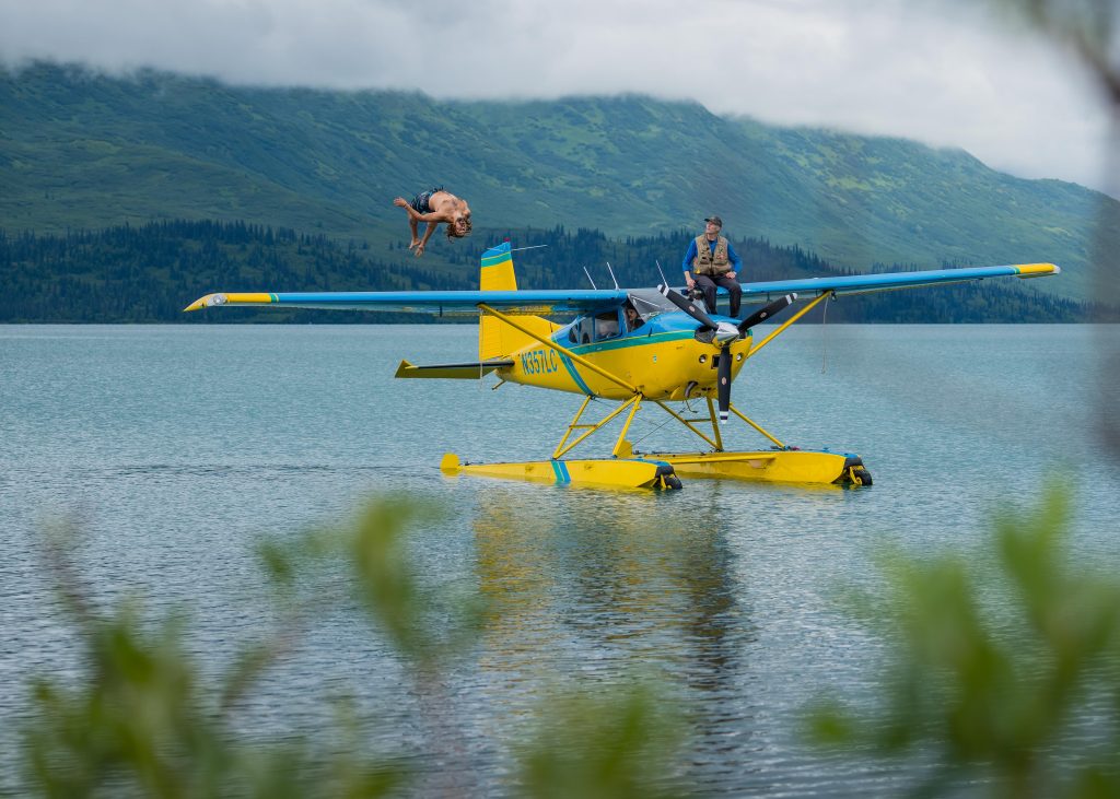 Chelatna Lake Lodge Alaska Skydance Avaition Plane Jumping 1