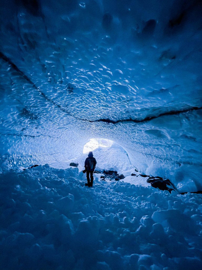 Ice Cave Exploring - Outdoor Adventure Photographer Toby Harriman