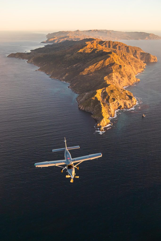 Kodiak 100 Air-to-Air Aerial over Catalina Island California - Outdoor Travel Photography by Toby Harriman - 1