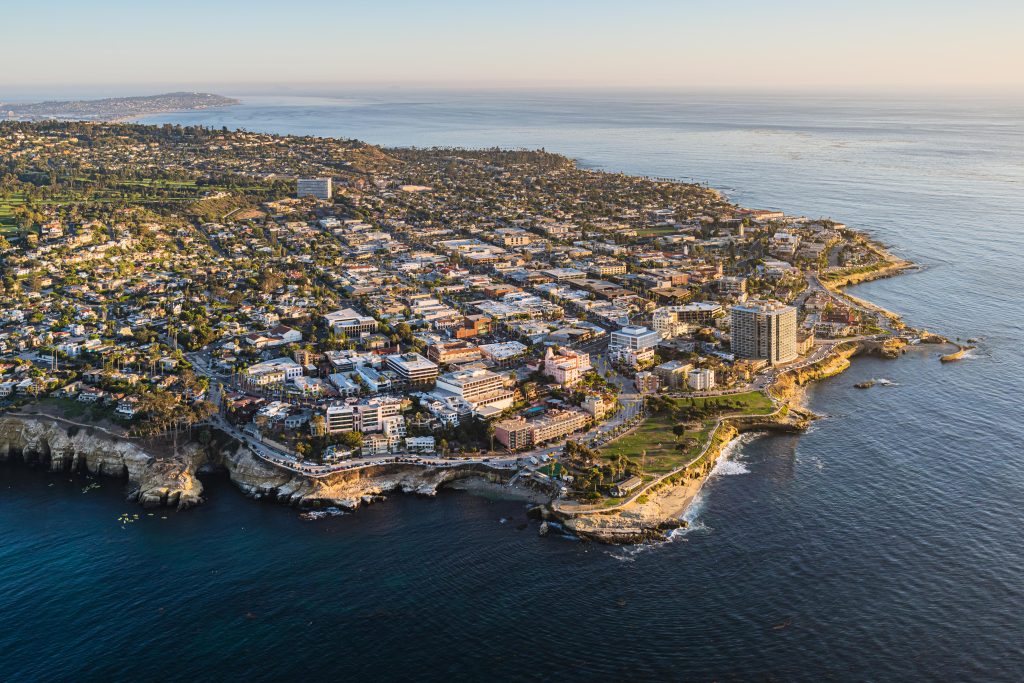 La Jolla Coves San Diego Fine Art Aerial Photography