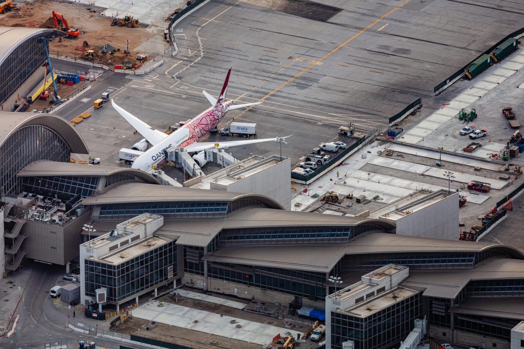Los Angeles International Airport Qantas - Aerial Airport Photography by Toby Harriman - 2
