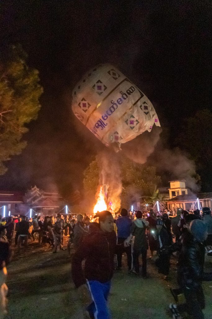 Pindaya Balloon Festival Myanmar Explosion