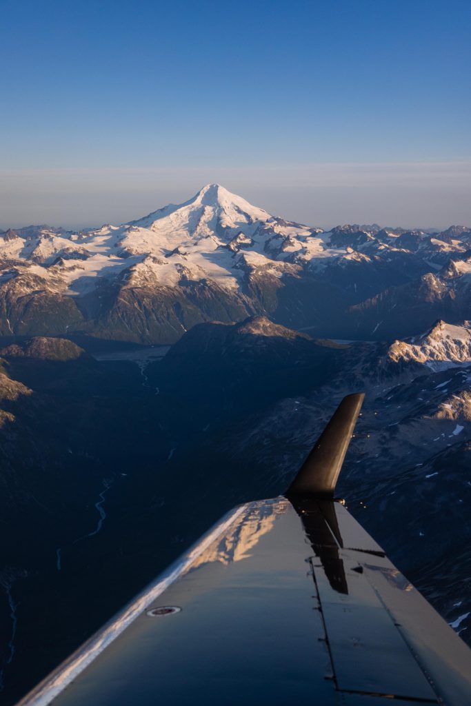 Plane Wing Flying in Alaska Aerial - Outdoor Travel Photography by Toby Harriman - 1