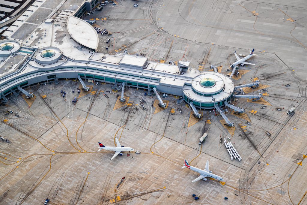 San Diego International Airport Terminal 2 Aerial