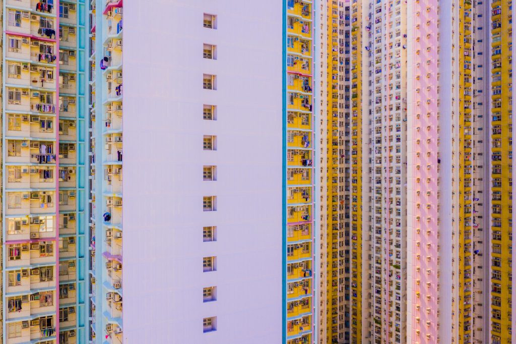 Sherbert Density - The Block Tower - Aerial Hong Kong